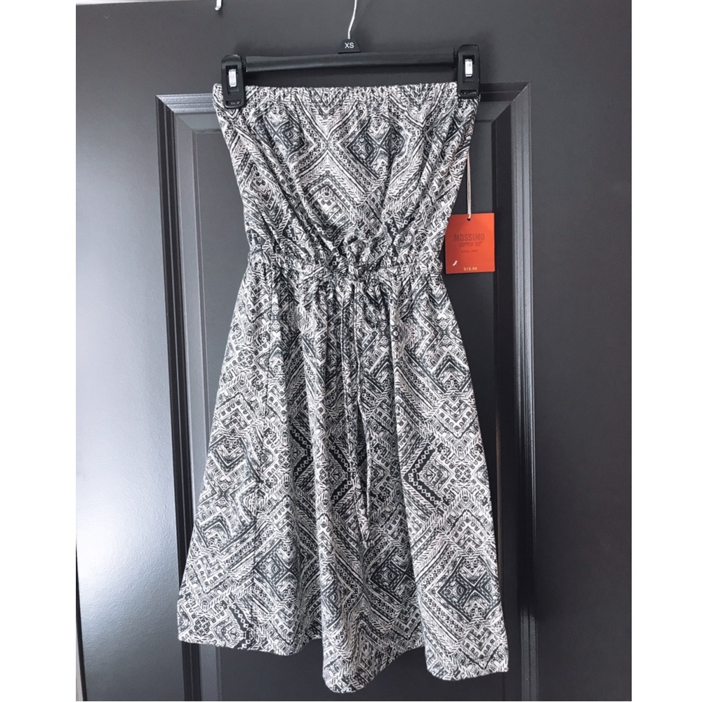 Strapless dress